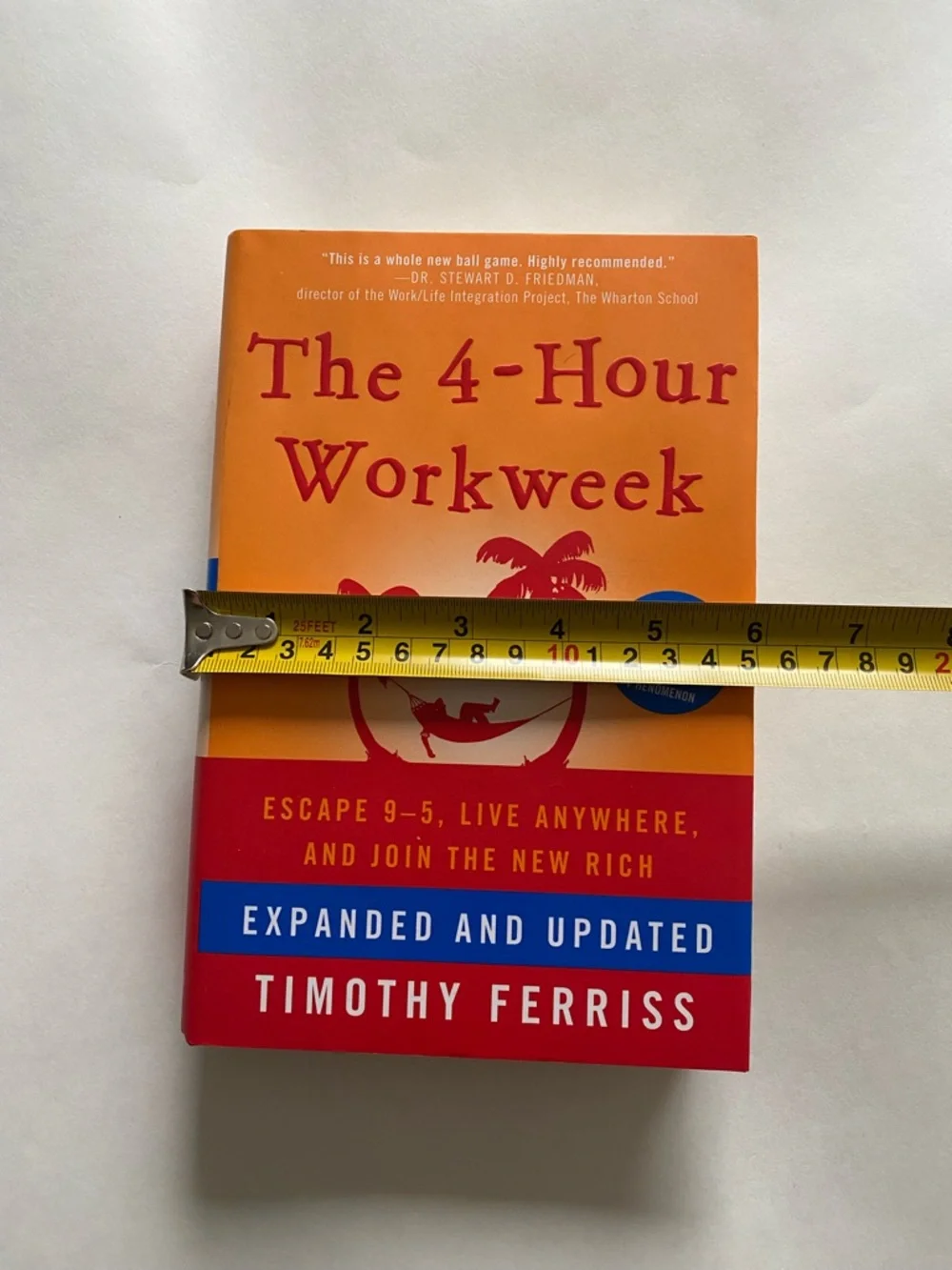 🔥3/$25🔥The 4-Hour Workweek by Timothy Ferriss - Orange/Red - Picture 4 of 5